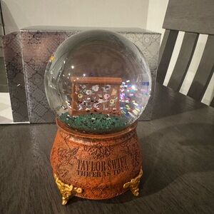 Taylor Swift The Eras Tour Decorative Globe with Gold Accents